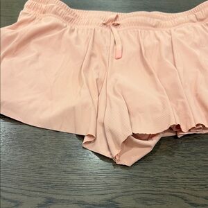 JoyLab Women's Athletic Shorts in Peach